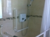 Less Abled bathroom walk in shower
